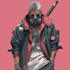 draw cyberpunk character art