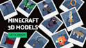 make 3d model minecraft from blockbench