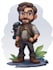 make 2d game character sprite sheets and animations