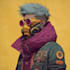 make a cyberpunk character art