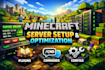 setup optimize and fix your minecraft server for smooth smp gameplay