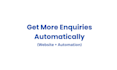 build a business website with lead automation