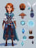 draw 2d game character or 2d game character