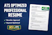 write an ats optimized professional resume