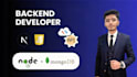 build backend API nodejs express mongodb restful service