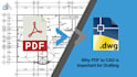 convert PDF or image to autocad 2d drawings