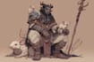 fantasy character and character art