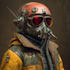 sci fi character illustration or sci fi character