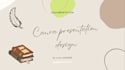 design and format a professional presentation using canva