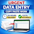 do fast data entry, copy paste and web research in 24 hours
