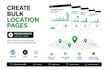 create bulk location pages, programmatic local SEO, wordpress, nextjs, react