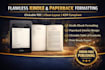 kindle ebook formatting, book formatting, paperback formatting for KDP manually