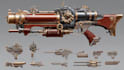 design unique weapons illustrations
