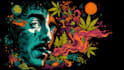 draw stoner, psychedelic, weed, cannabis illustration