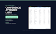 scrape event attendee list and exhibitor data for lead generation
