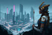 draw sci fi illustration and sci fi concept art