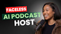 make an realistic ai influencer model with a podcast host