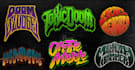 trippy stoner doom psychedelic metal logo design