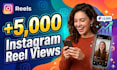 buy 5000 instagram reels views for your video