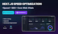 optimize nextjs performance and improve core web vitals