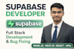 fix bug in next js, supabase, graphql, mongodb, firebase