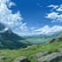 draw anime background, 2d environment, landscape
