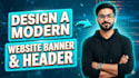 create modern website banners and professional headers