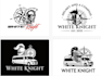 design professional, creative and modern knight logo