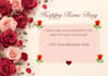 design a romantic valentines day gift card for full week