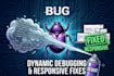 fix react website bugs and responsive design issues