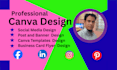 create professional canva designs and logo design expert