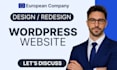 design redesign wordpress website, website development as a full stack developer