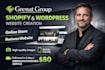 your shopify or wordpress web site in 24h with hight quality and modern design