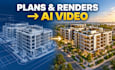 create ai real estate construction timelapse and completion videos