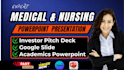 design or redesign medical  and nursing powerpoint presentation google slides