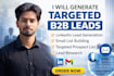 b2b lead generation with verified email list ,linkedin leads