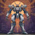 illustrate high quality futuristic mecha designs