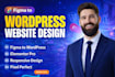 convert figma to wordpress elementor pro, responsive website