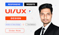 do figma website design, website ui ux design, UI UX design figma