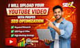 upload your youtube video with proper SEO optimization