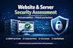 find security vulnerabilities in your website or server ethical hacking