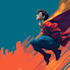 make super hero character design illustration