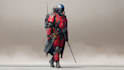 create sci fi character illustration or sci fi character
