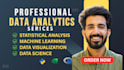 do statistical analysis, machine learning using rstudio, spss and python