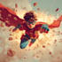 create hero illustration base on your photo