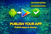 google play console app publishing and transfer
