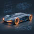 sketch and design concept car for your project
