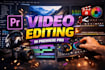 professionally edit videos in adobe premiere pro
