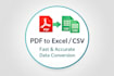 do data entry and pdf to excel csv
