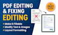 create, change, and add a logo to professional editable fillable PDF forms
